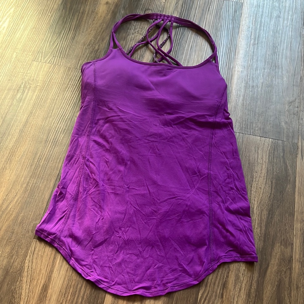 Lululemon tank with built in sports bra